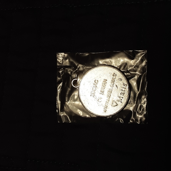 New In Package! Silver Plated Mayan Zodiac Pendant - Picture 2 of 2